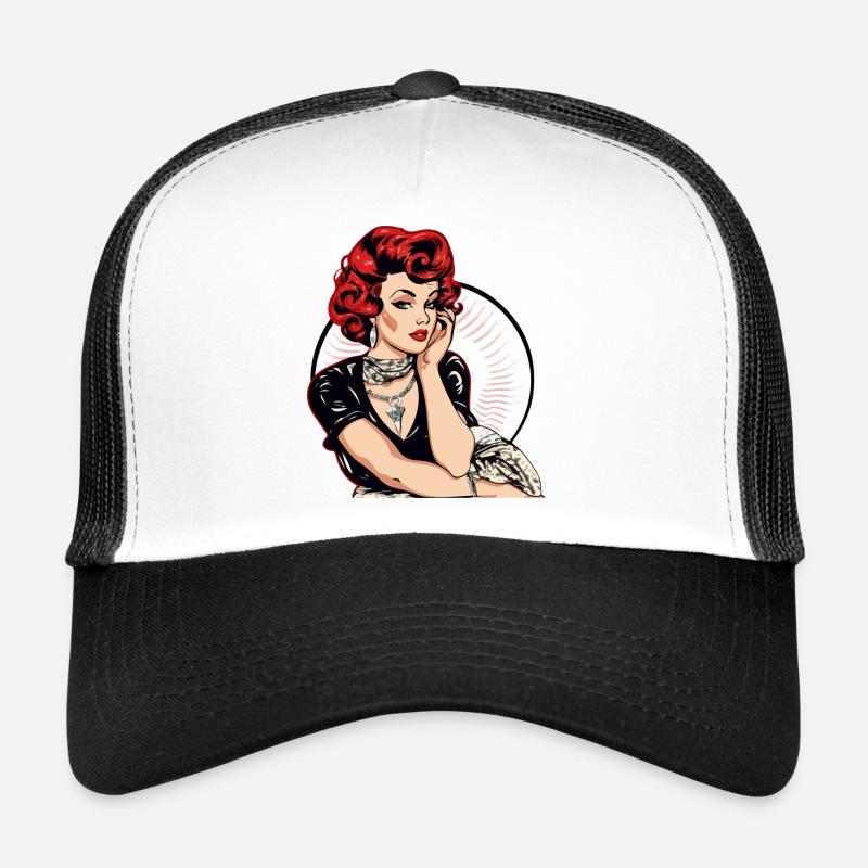Pin up from the 60s Trucker Cap