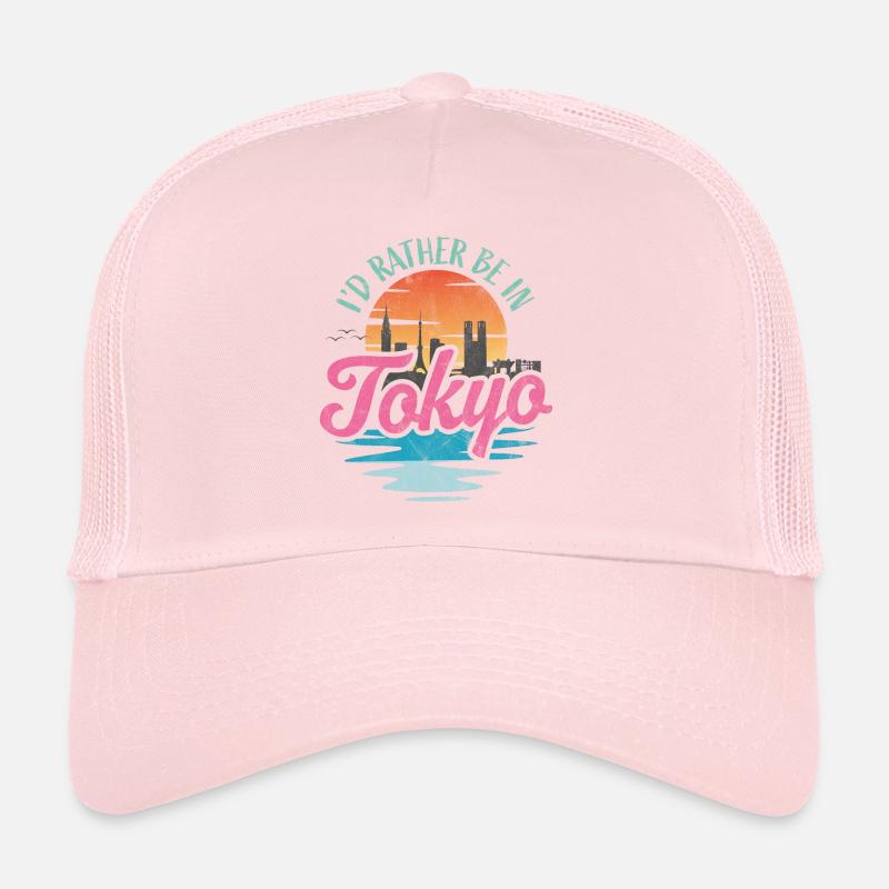 I'd rather be in Tokyo Trucker Cap