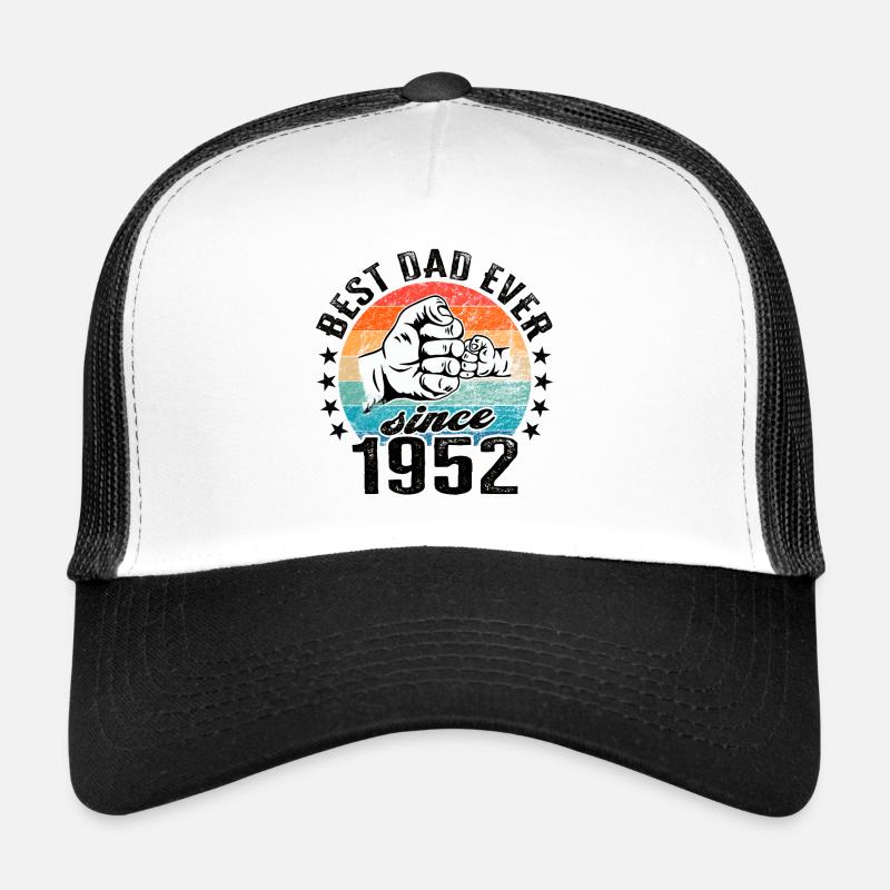 Bester Papa der Welt seit 1952 Vatertag Trucker Cap