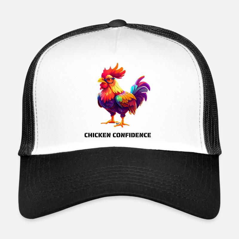 CHICKEN CONFIDENCE Trucker Cap