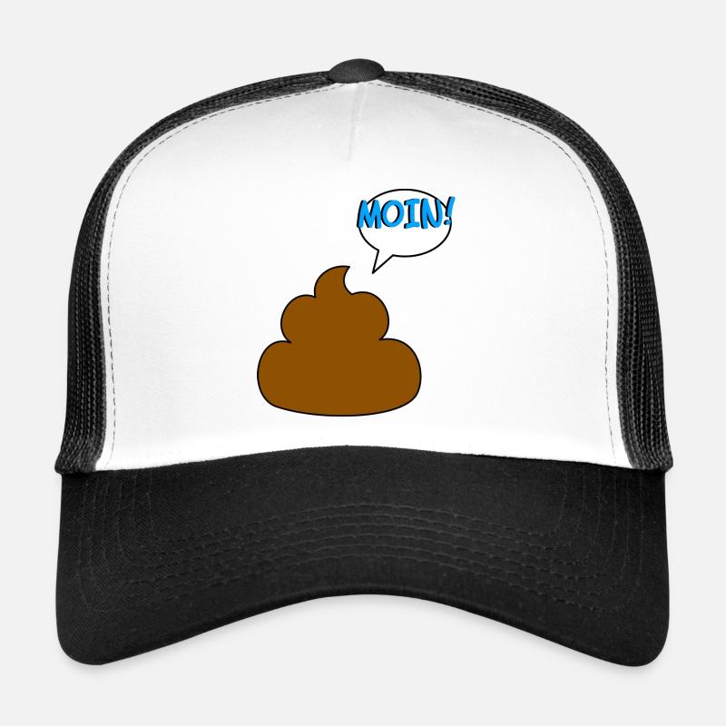 Kackhaufen sagt MOIN! Trucker Cap