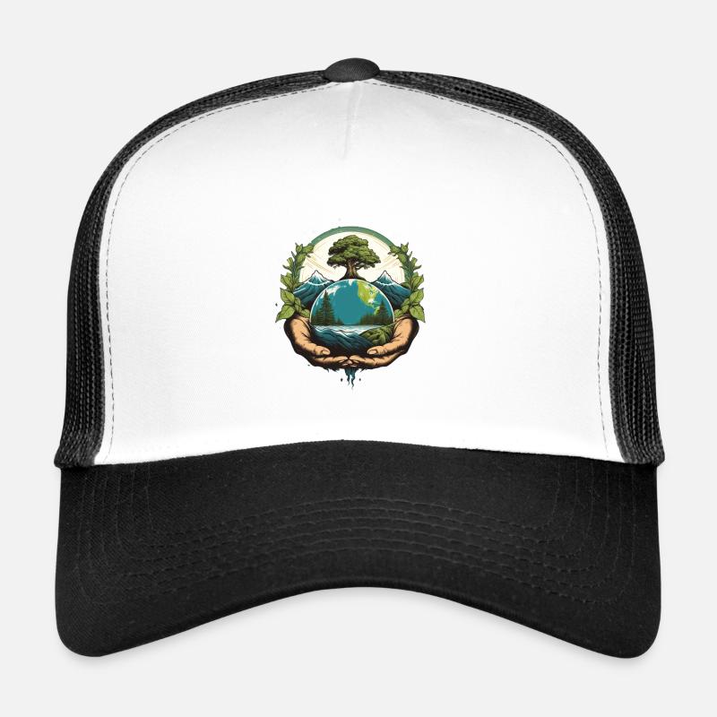 Saving the Environment Environmental Protection Hero Climate Activist Trucker Cap