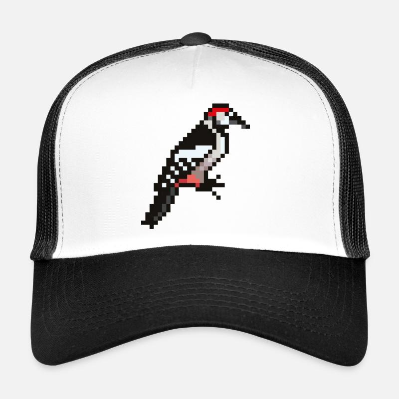 Vogel - Trucker Cap - Weiß/Schwarz