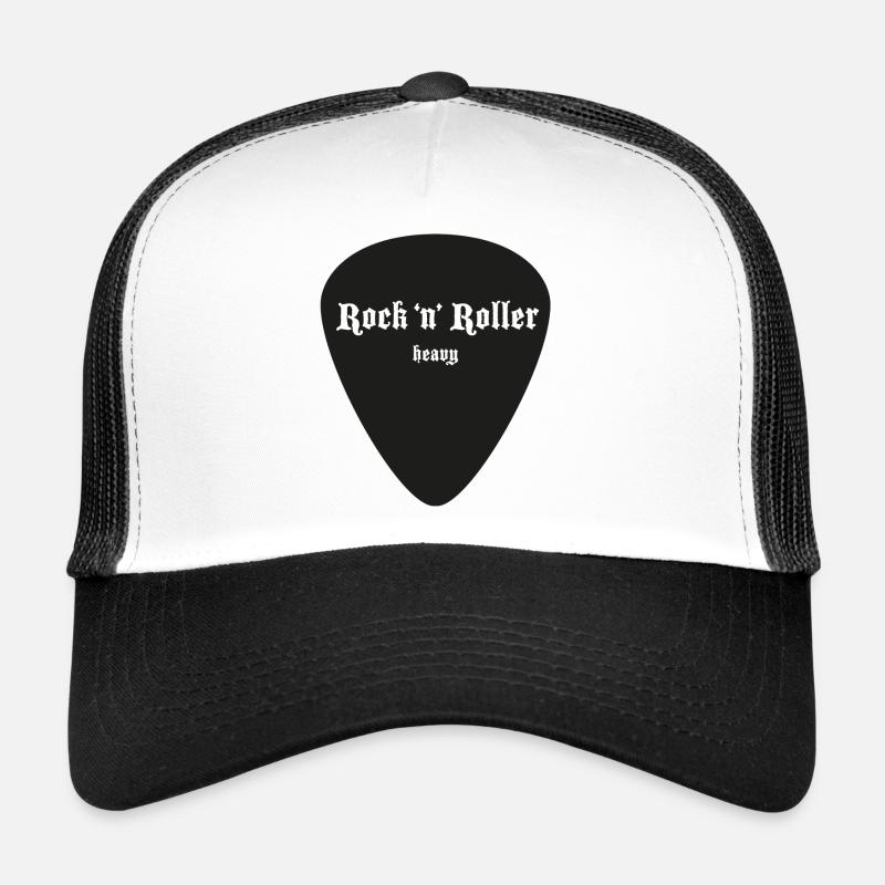 Plectrum Black - Trucker Cap - white/black