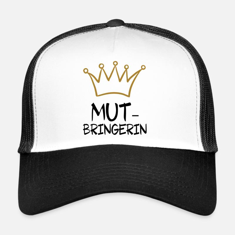 MUT - Trucker Cap - Weiß/Schwarz