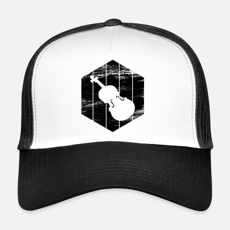 Dessin de violon Casquette trucker 