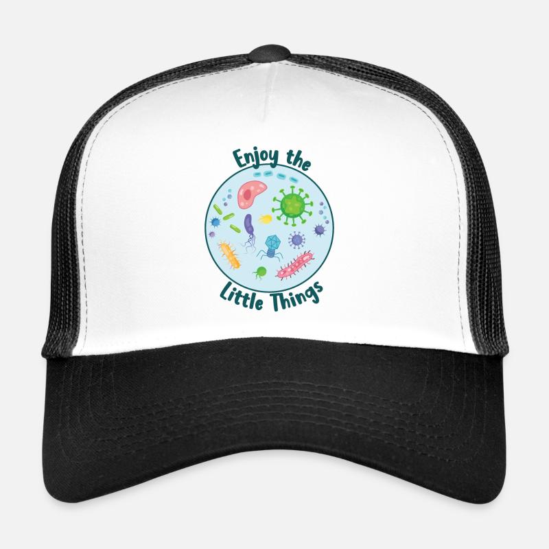 Profitez de la microbiologie des petites choses Casquette trucker 