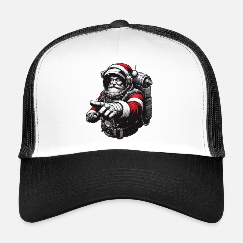 Idée cadeau Père Noël astronaute Casquette trucker 