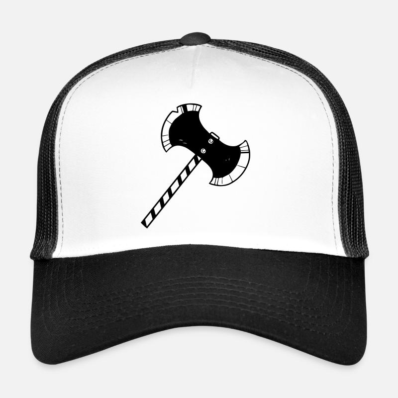 Double Bladed Axe (fighter / barbarian) Trucker Cap