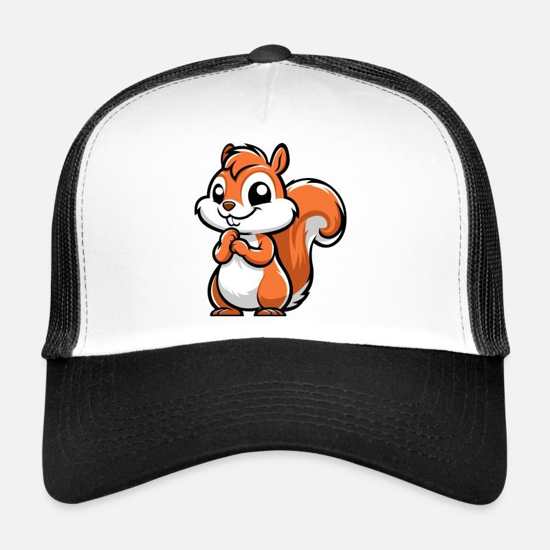 Petit écureuil effronté Casquette trucker 