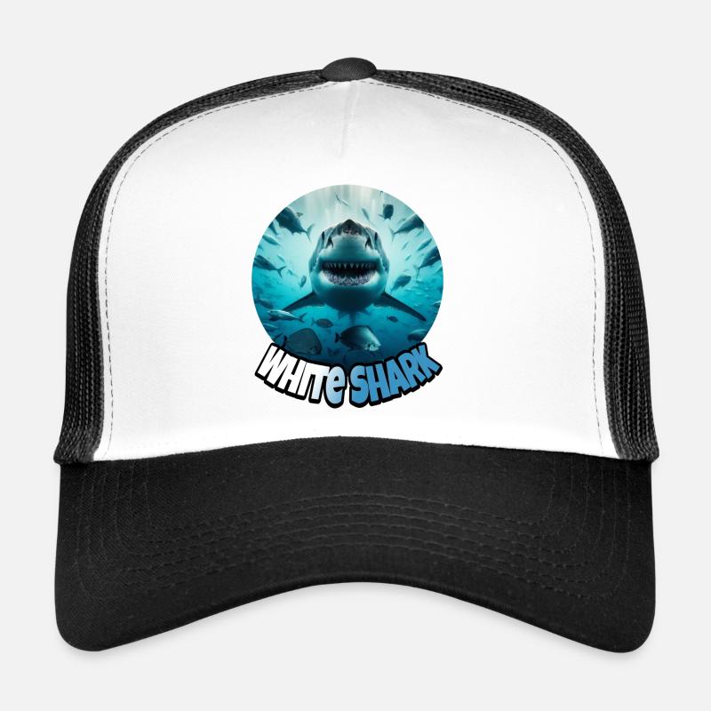 My Design - Trucker Cap - Weiß/Schwarz