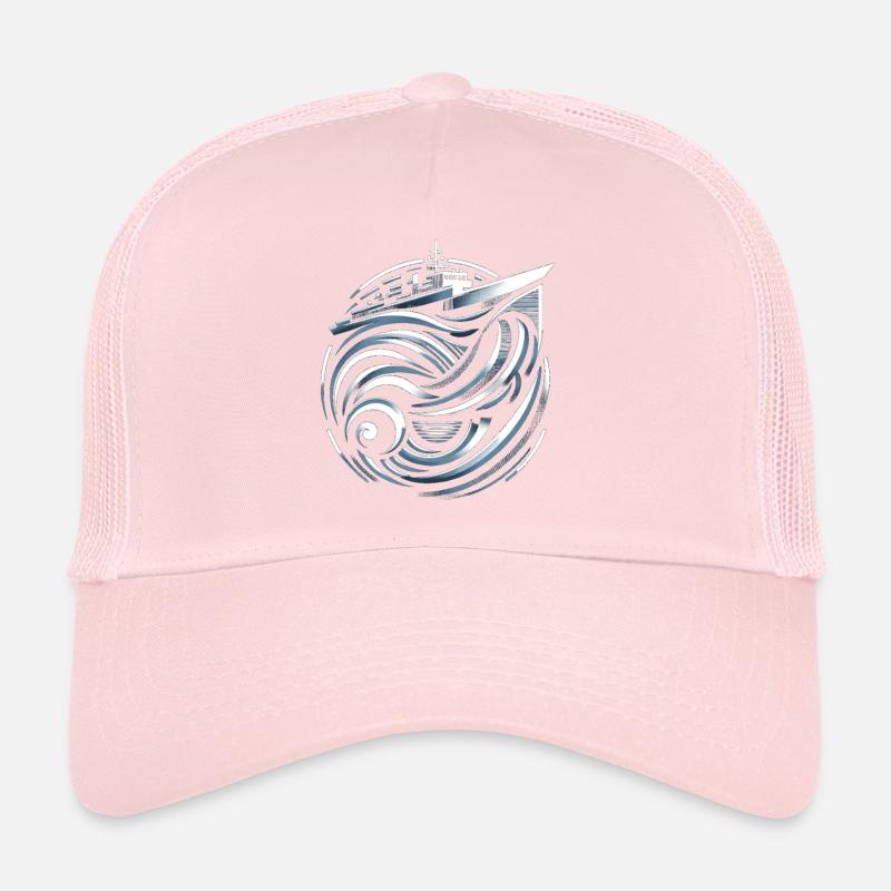 Tourbillon naval Casquette trucker 