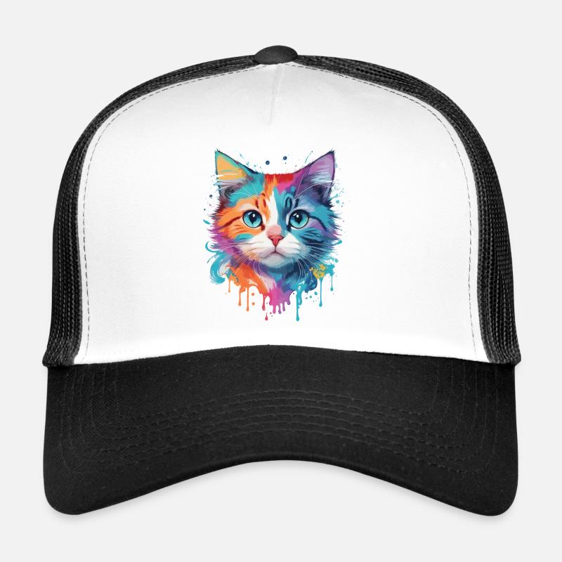 Niedliche Katze Trucker Cap