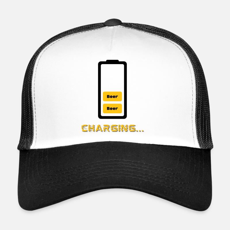 Beer Charging Trucker Cap