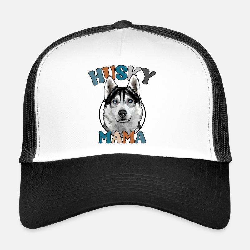 Husky Mama Hunde Hund Muttertag Wilsigns Trucker Cap