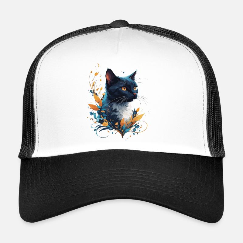 Bunte Katze Trucker Cap