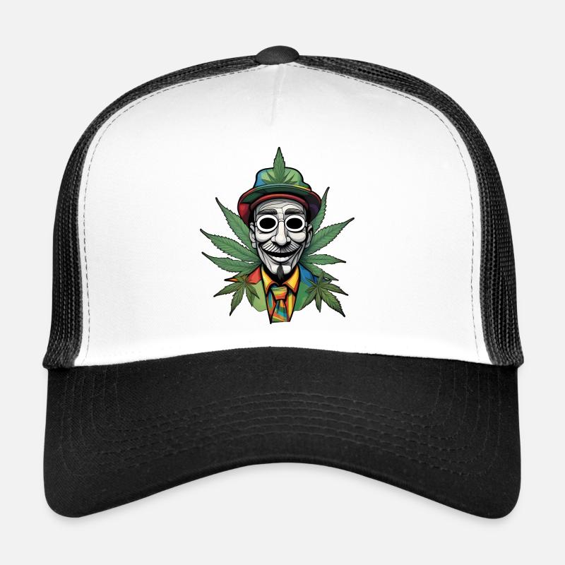 Die charmante Stärke einzigartige Cartoonfigur Trucker Cap