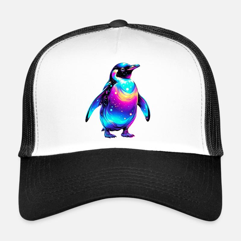 Pinguin - Trucker Cap - Weiß/Schwarz