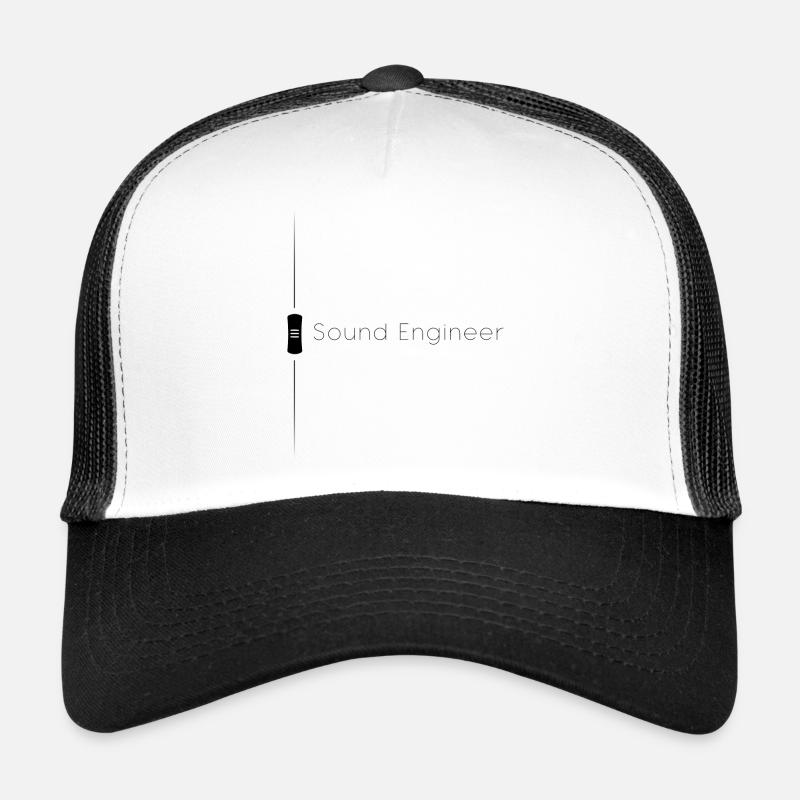 Tontechniker Fader Schwarz Trucker Cap