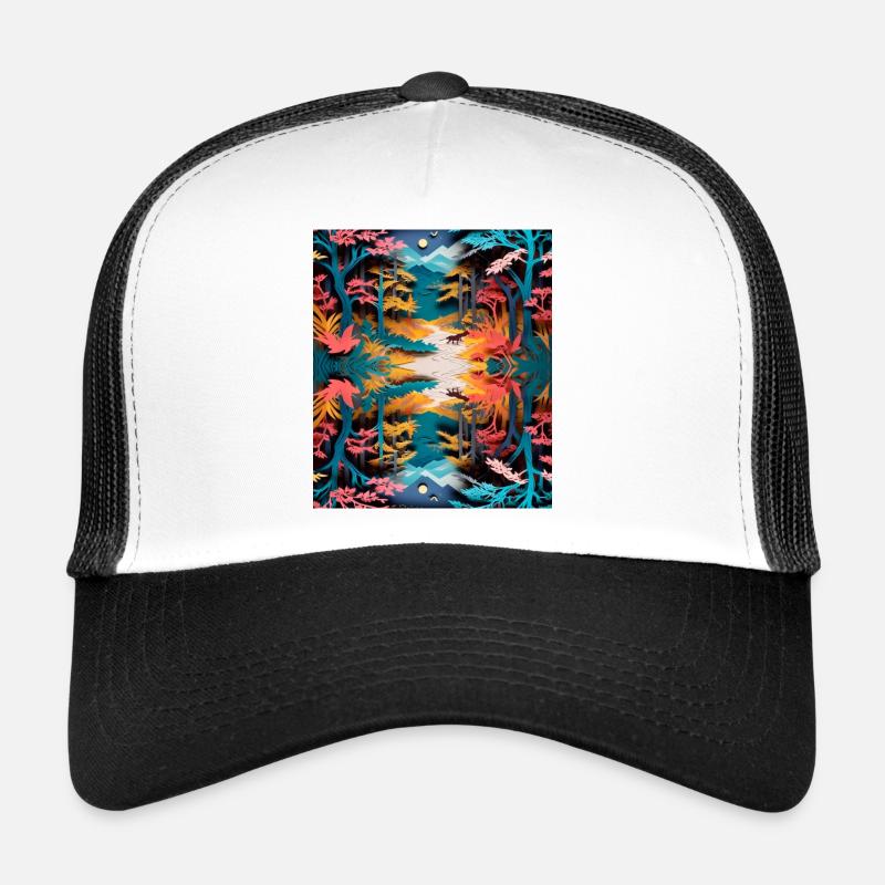 Papierschnittwunde Trucker Cap