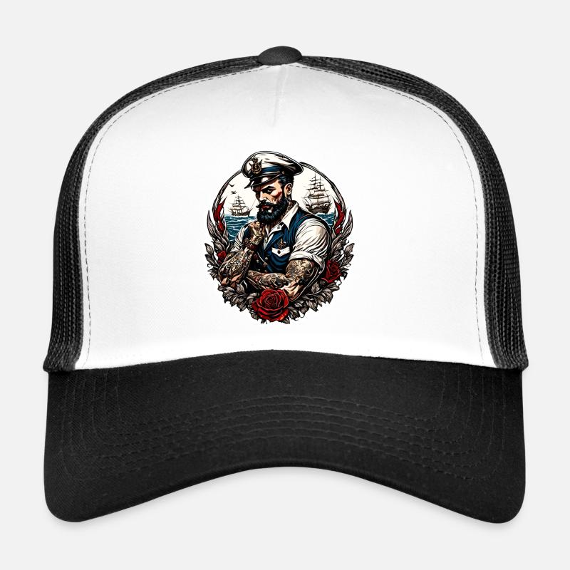 Marin / Équipage de navire / Matelot / Ancre Casquette trucker 