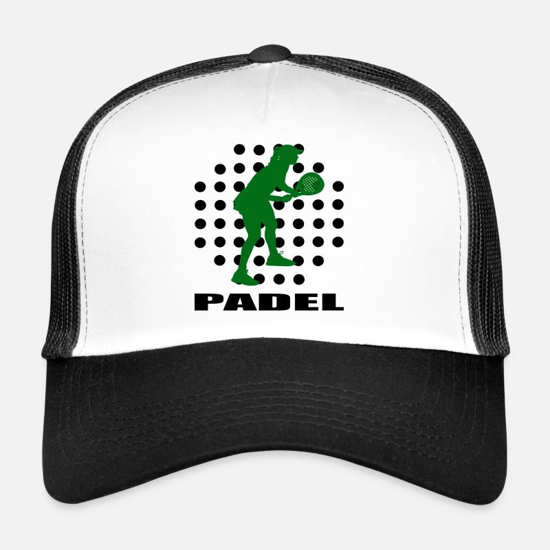 Padel - Trucker Cap - white/black
