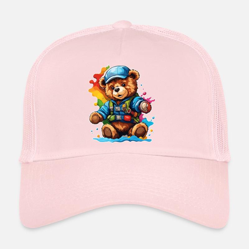 Teddybär / Kuscheltier / Stofftier / Geschenkidee Trucker Cap