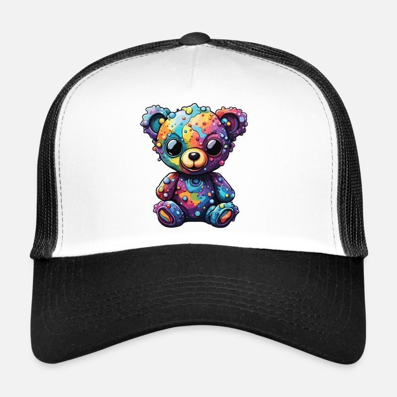 Teddybär / Kuscheltier / Stofftier / Geschenkidee Trucker Cap