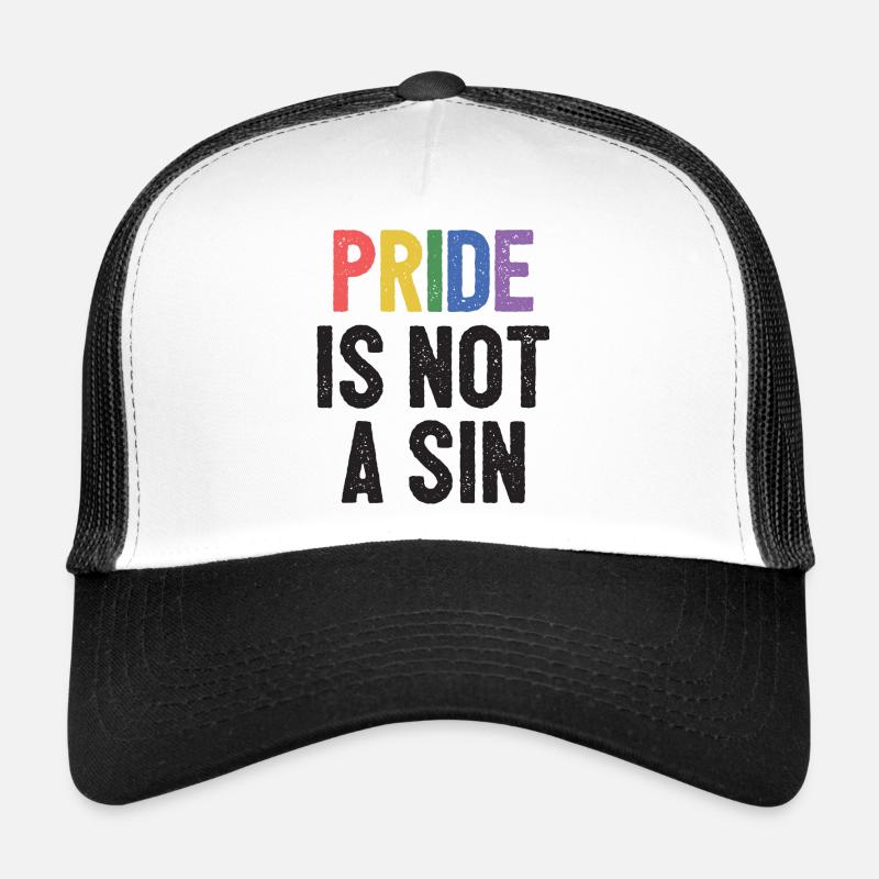 LGBTQ Pride Month - Pride is Not a Sin Trucker Cap