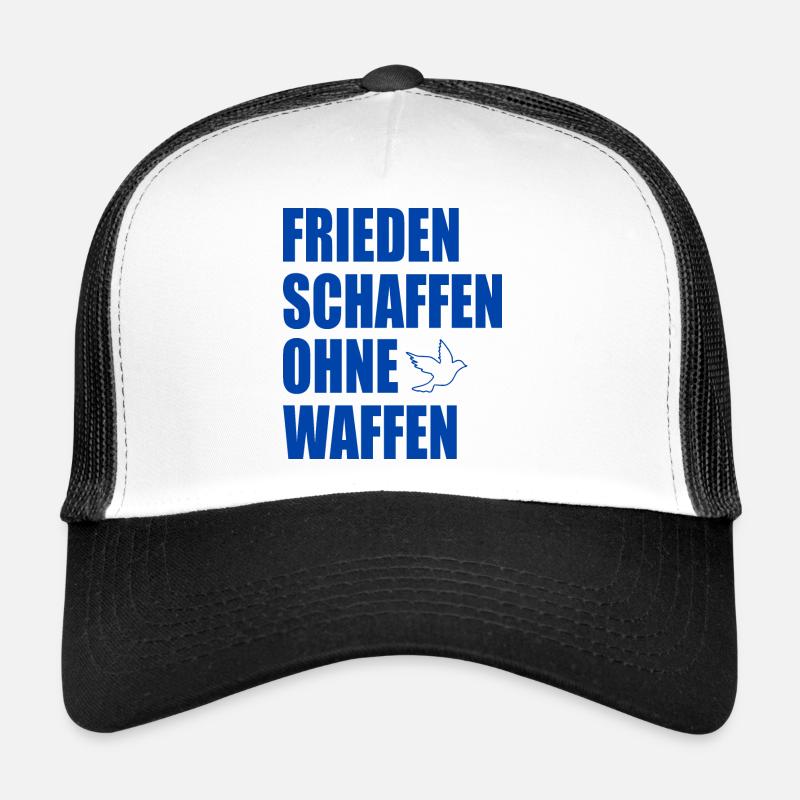Frieden schaffen ohne waffen Trucker Cap
