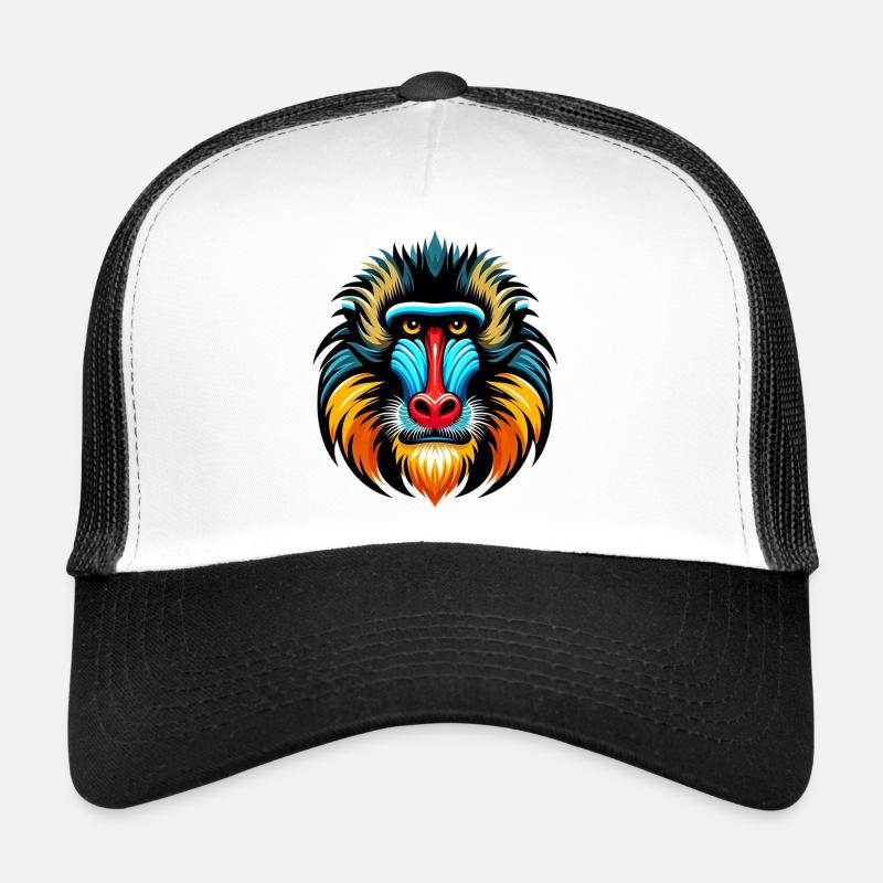 Singe mandrill Casquette trucker 
