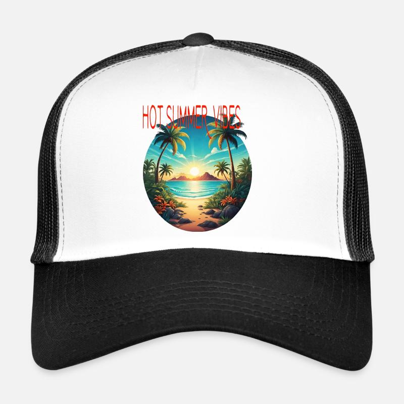 hot summer vibes Trucker Cap