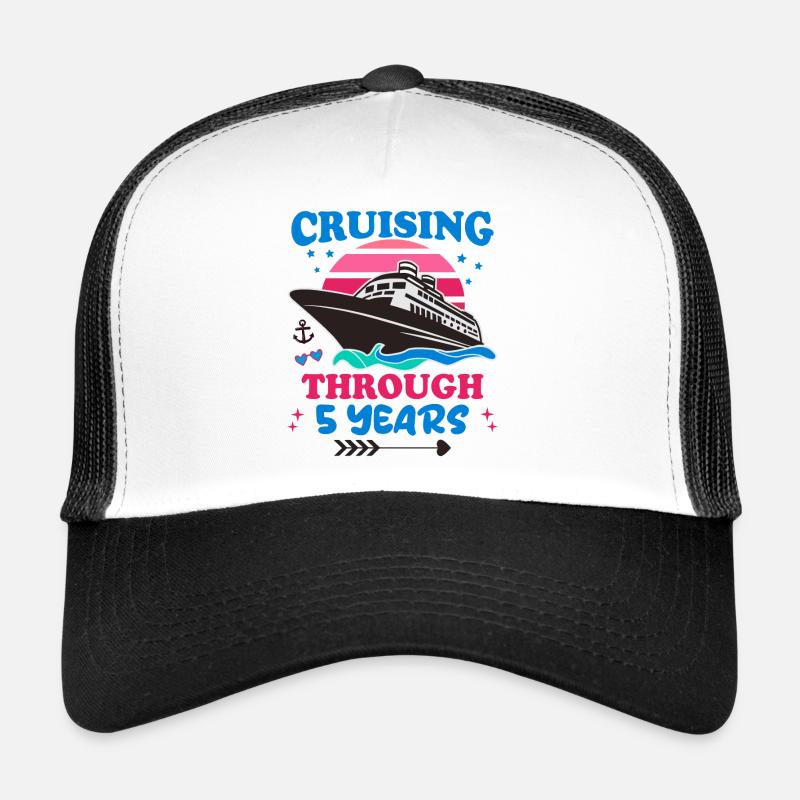 Croisière jusqu’au 5e anniversaire de mariage Casquette trucker 