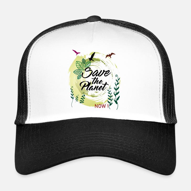 save the planet Trucker Cap