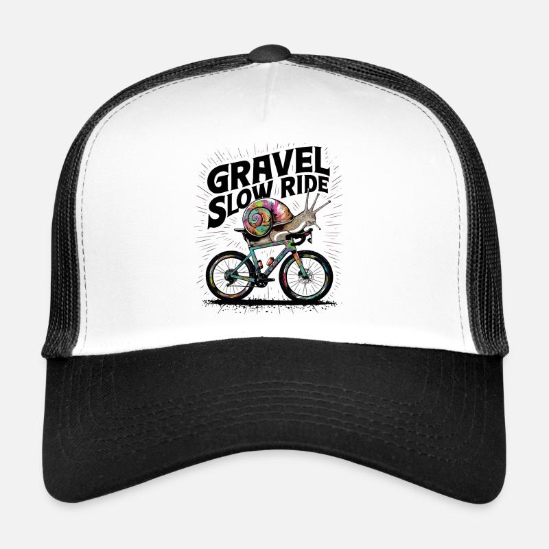 Escargot de gravier lent Casquette trucker 