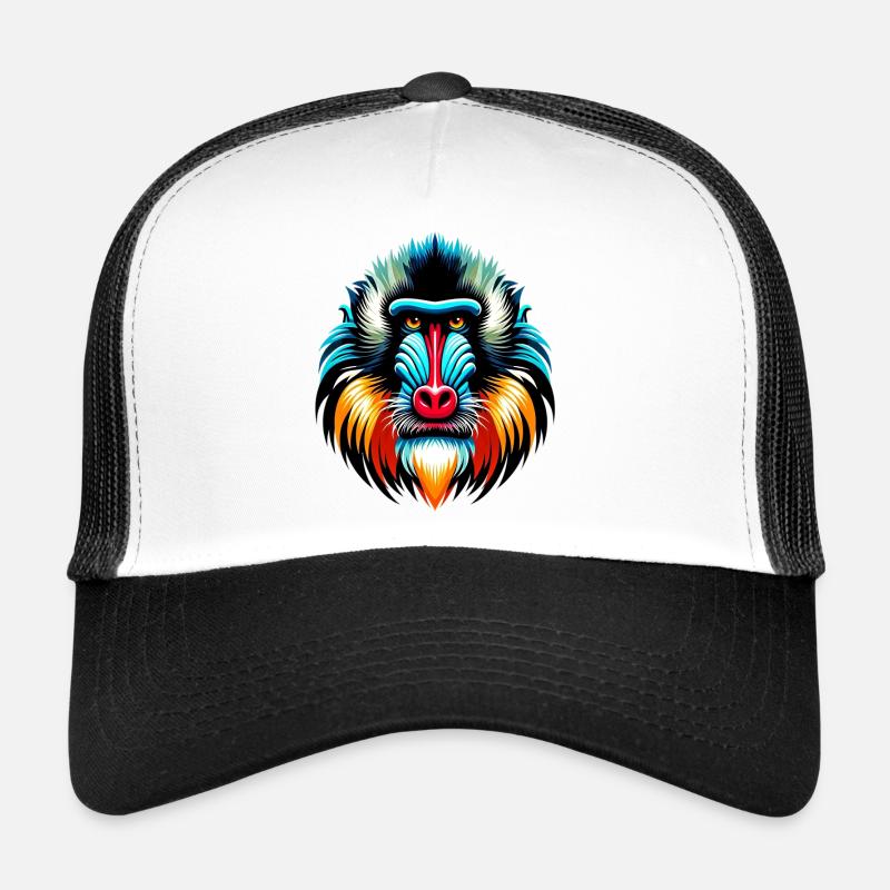 Singe mandrill Casquette trucker 