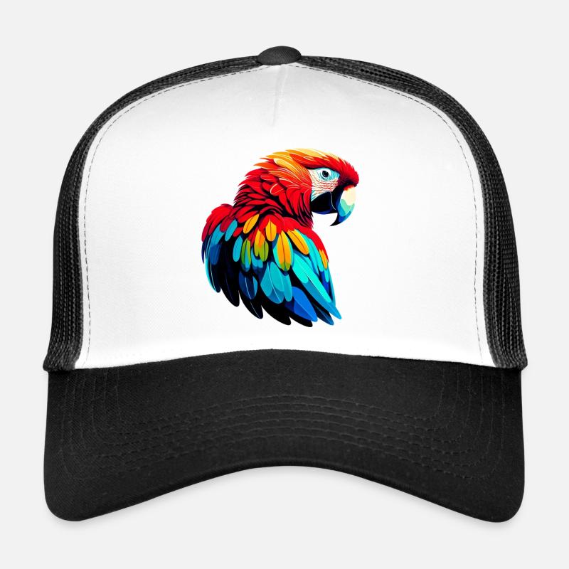 Perroquet Casquette trucker 