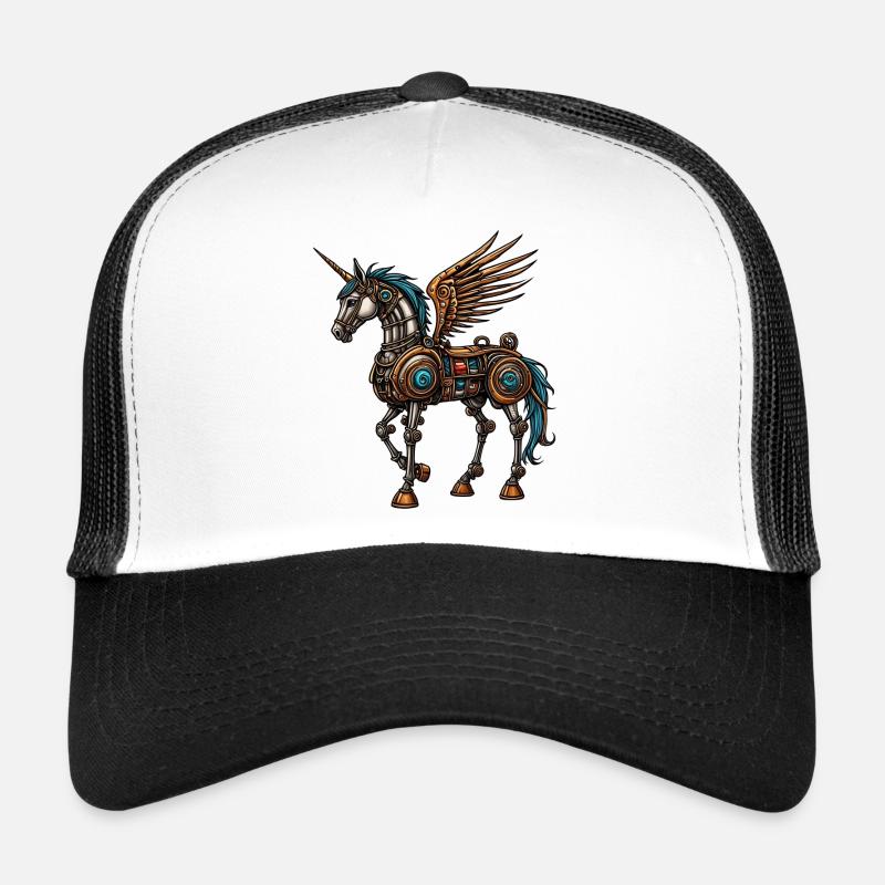 Cheval steampunk Casquette trucker 
