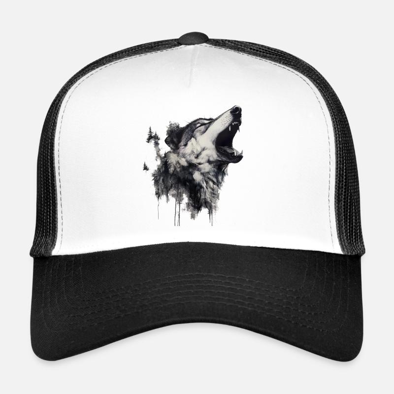 La peur des loups, un phénomène complexe Casquette trucker 