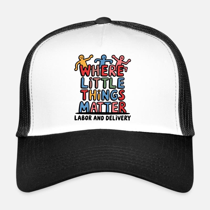Des soins avec cœur et passion Casquette trucker 