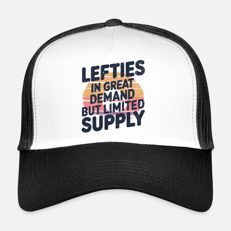 Linkshänder mit Stil gesucht Trucker Cap