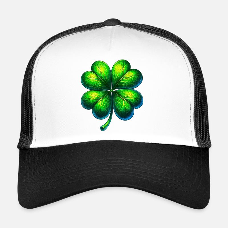 Vierblättriges Kleeblatt Trucker Cap