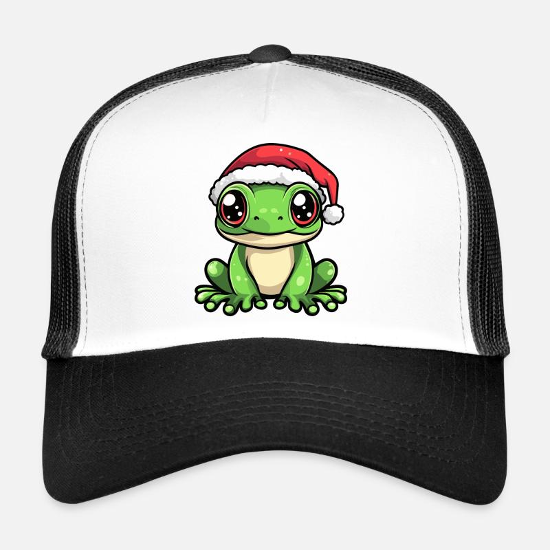 Grenouille Noël Casquette trucker 