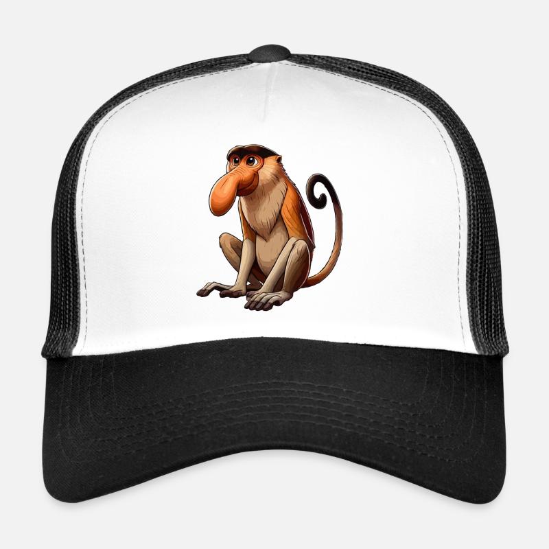 Proboscis Monkey png Trucker Cap