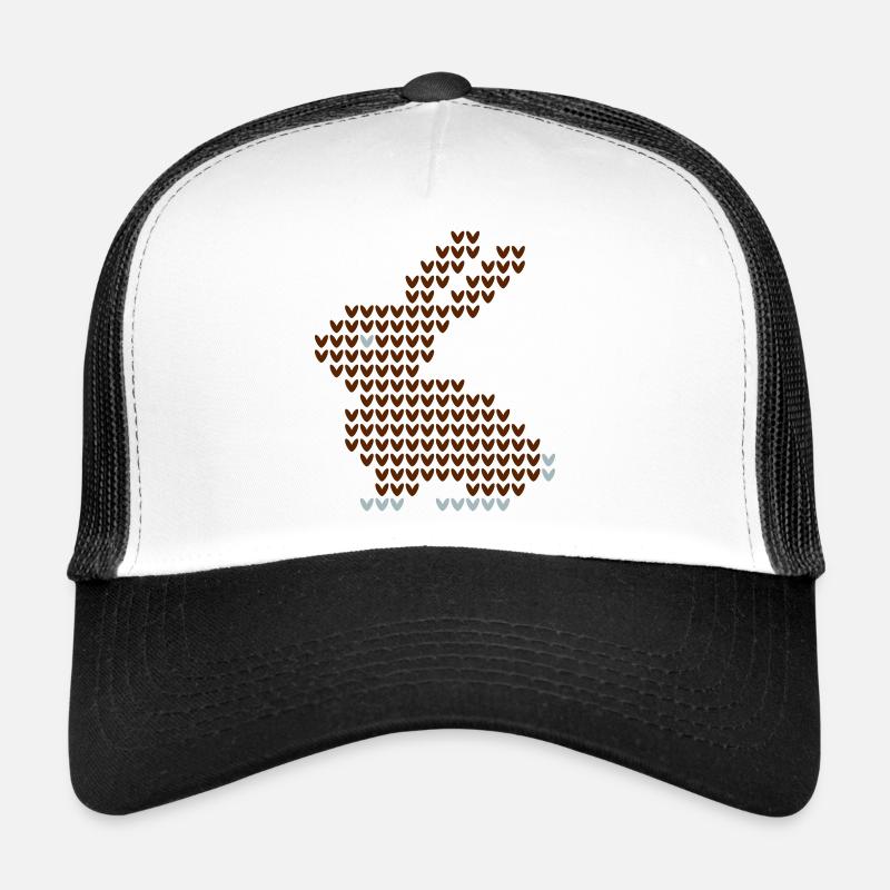 Lapin de Pâques Casquette trucker 