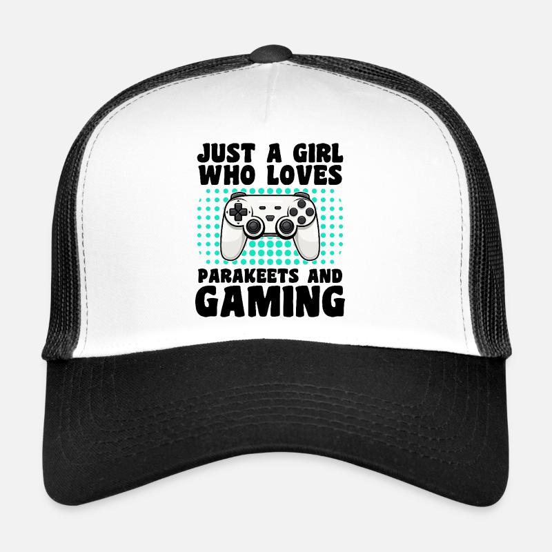 Gamer und Sittiche: Videospiele und bunte Abenteuer Trucker Cap