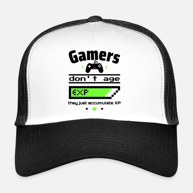 Gamer doesn't get old,geek birthday gift Trucker Cap