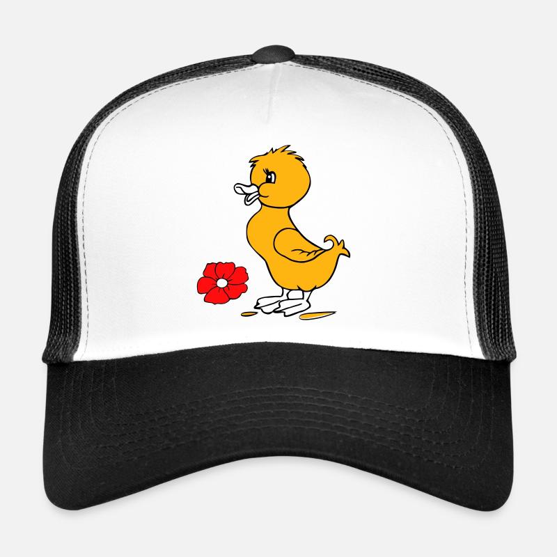 Poussins de Pâques Joyeuses Pâques Casquette trucker 