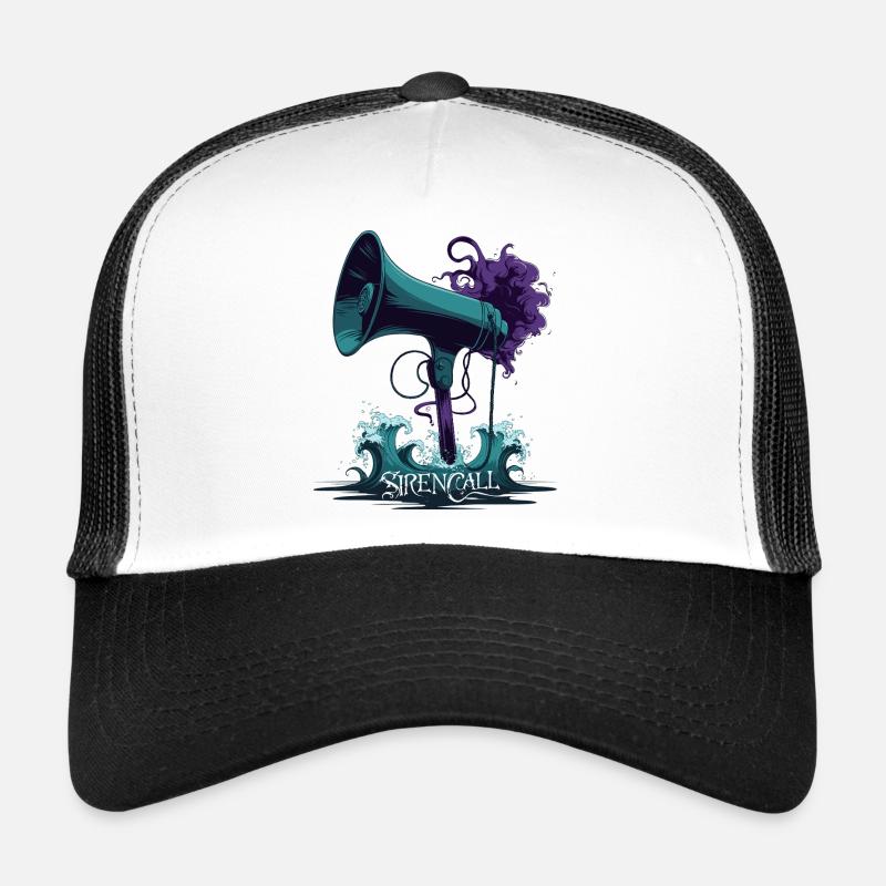 Megaphone Siren Call Trucker Cap