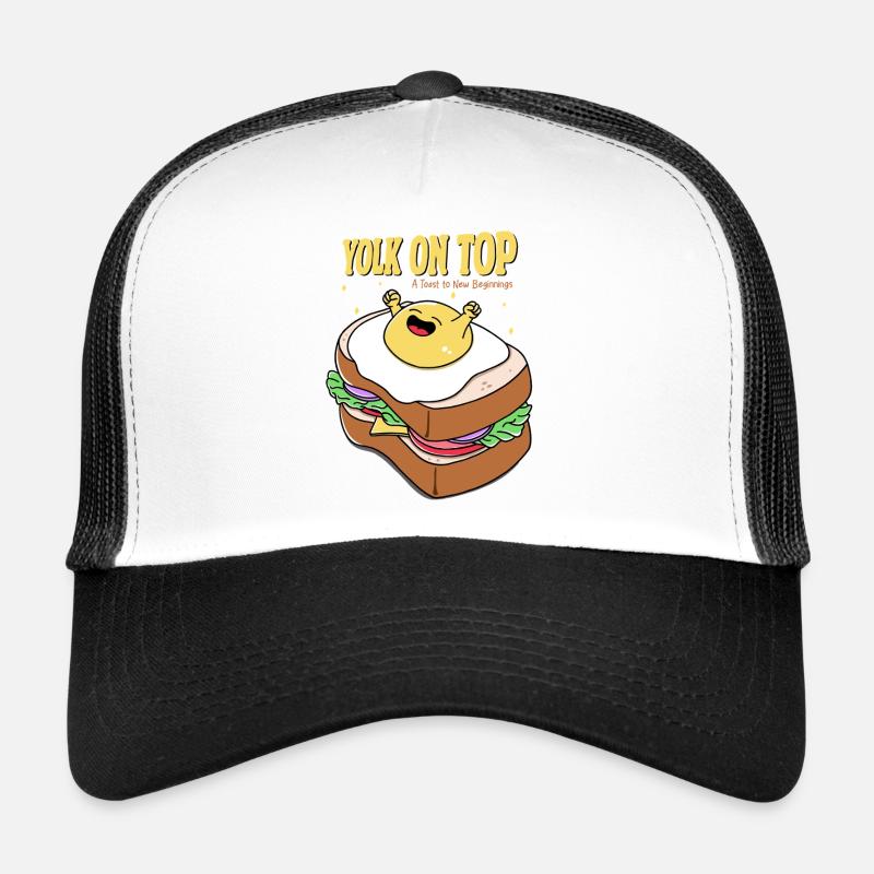 Yolk on Top Trucker Cap